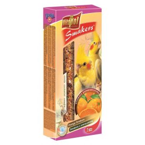 Vitapol Smakers skanėstas papūgoms Nimfoms apelsininis 90g