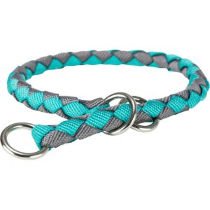 Trixie Cavo antkaklis pusiau smaug., L-XL 52-60cm/18mm, vandens/grafito