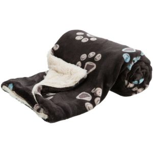 Trixie Jimmy antklodė, pliušas 150x100 cm, tamsi/šviesi