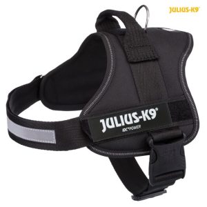 K9®Powerharness, 2XL/3: 82-116 cm/50 mm, juodos