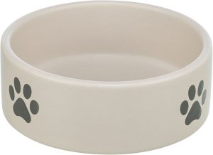 Trixie Keramikinis dubenėlis su letenomis, keramika, 0.8 l/16 cm, šv. pilkas/pilkas