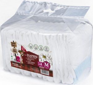 BARRY KING sauskelnės kalėms, M, 32 - 48 cm, 12vnt.