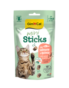 GIMCAT MINI STICKS WITH SALMON & QUINOA 50 G