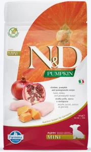 FARMINA N&D PUMPKIN - DOG Dry Chicken&Pomegranate PUPPY MINI 800 g