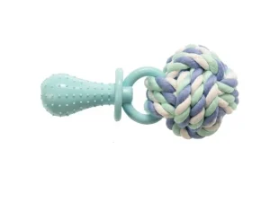 Gimdog Cotton Dent + Rope Ball W/Tpr 14cm ø 6,6cm žaislas šuniui