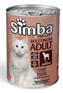 SIMBA - Wet CAT Chunkies with LAMB 415g