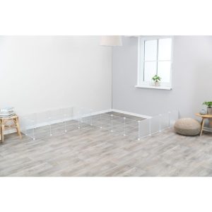 TRIXIE Vidinis aptvaras graužikams, metalas/plastikas, 140x35x70 cm, baltas