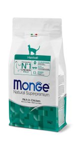 Monge Hairball Adult (vištiena) 0,4kg