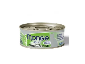 Monge Jelly - Wet kons. pašaras suagusioms katėms su tunu 80g