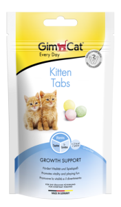 GIMCAT KITTEN TABS skanėstai jaunoms katėms 40g