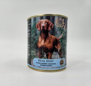 Real Dog SP - Wet Beef and veal for adult dogs 800 g