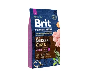 Brit Premium By Nature Junior S sausas maistas šunims 1kg (galiojimas iki 2025-03-14)