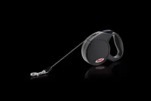 FLEXI MINI CLASSIC (XS) 3m juodas iki 8kg