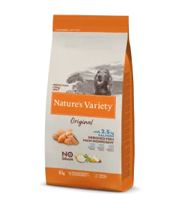 NO GRAIN MED/MAX ADULT (lašiša),12 kg