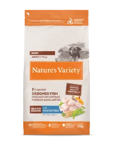 HEALTHY GRAINS MINI ADULT WHITE FISH 1,5 kg