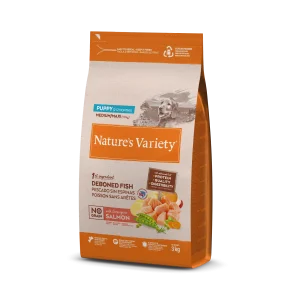 NO GRAIN PUPPY MED/MAX (lašiša) 3KG