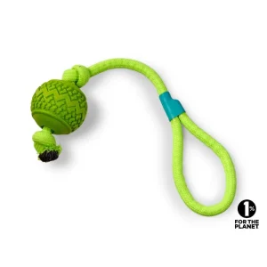 VADIGRAN  TPR Ball+Cord kamuolys su virve 45cm (plūduriuoja)