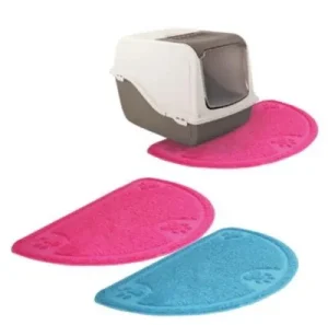 Kilimėlis prie tualeto didelis pusmėnulis 60x36cm