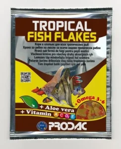 PRODAC TROPICAL FISH FLAKES dribsniai tropinėms žuvims 12g (24)