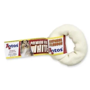 ANTOS Donut baltas žiedas 7-8cm