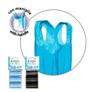 Higieniniai mėlyni maišiukai šunims, 3x20vnt