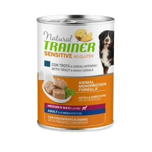 NT Sensitive No Gluten M/M Trout konservas su upėtakiu 400g (12) (Geriausias iki 2026.03.14)