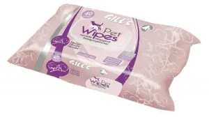 GILL'S servetėlės augintiniams su talku, 40vnt