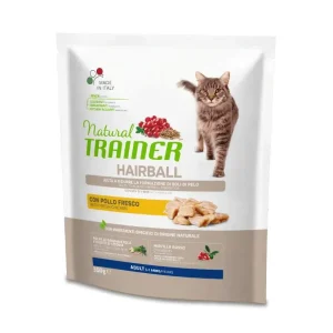 NATURAL TRAINER Cat Hairball chicken su vištiena 300g