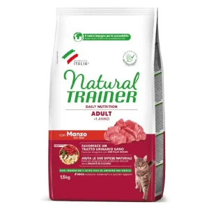 NATURAL TRAINER CAT ADULT BEEF su jautiena 1.5kg (6)