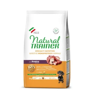 NT ADULT DOG SENSITIVE NO GLUTEN MINI DUCK (antiena) 2kg (6)