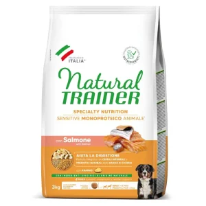 NT ADULT DOG SENSITIVE NO GLUTEN M/M SALMON (lašiša) 3kg