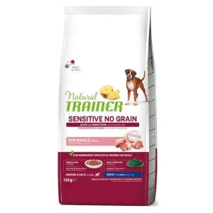 NT ADULT DOG SENSITIVE NO GRAIN M/M PORK kiauliena 12kg