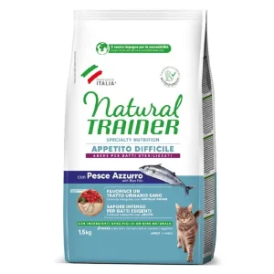 NATURAL TRAINER CAT EXIGENT BLUE FISH su melsvaja žuvimi 1.5kg (6) NEW