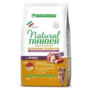 NATURAL TRAINER CAT kačių virškinimui su antiena 1.5kg (6)