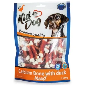 KIDDOG Breast kalcio kauliukai su antiena 250g (40)