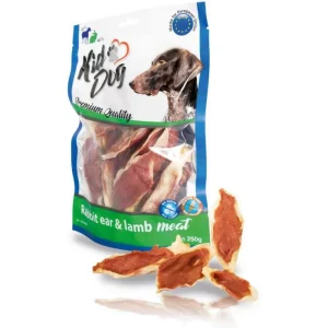 KIDDOG Meat triušių ausys su ėriena 250g (40)