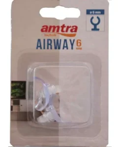 AMTRA Wen 6mm lipdukai balti žarnelei 2vnt