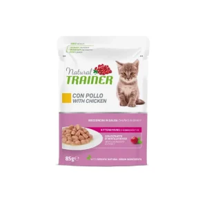 NT Cat Kitten Chicken konservai kačiukams 85g 12vnt