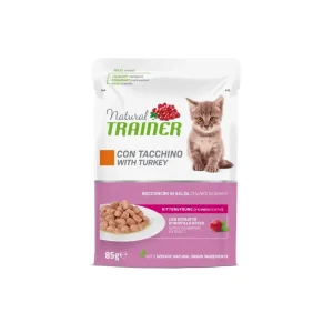 NT Cat Kitten Turkey konservai kačiukams 85g  12vnt