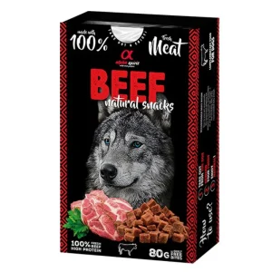 ALPHA SPIRIT NATURAL DOG skanėstai šunims su jautiena 80g (6)