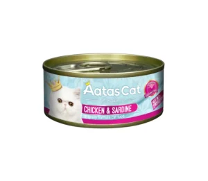 Aatas Cat Creamy konservas katėms Chicken&Sardine 80 g
