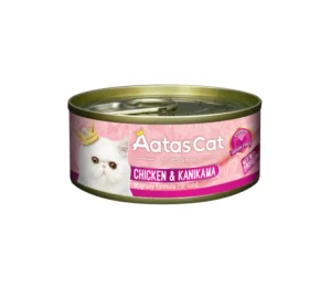 Aatas Cat Creamy konservas katėms Chicken&Kanikama 80 g