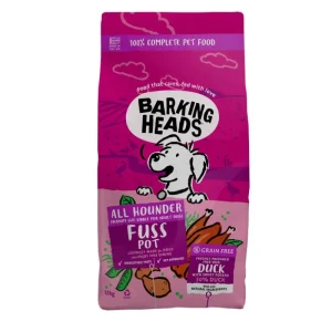 BARKING HEADS Fuss Pot Duck pašaras šunims su antiena 12kg