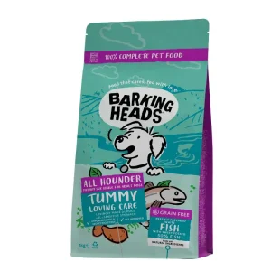 BARKING HEADS Tummy Lovin Care Fish šunims su žuvimi 2kg
