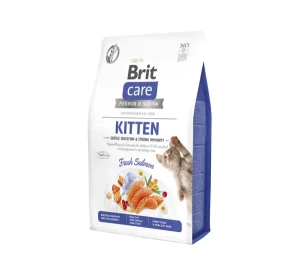 Brit Care Cat GF Kitten Gentle Digestion&Strong Immunity sausas maistas kačiukams 400 g