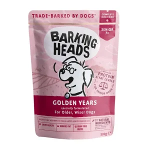 BARKING HEADS Wet Golden Years 300g Pouch 10vnt