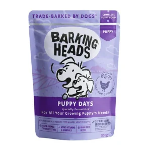BARKING HEADS Puppy Days konsevai šuniukams 300g 10vnt