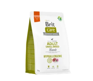 Brit Care Hypoallergenic Adult Small Breed Lamb&Rice sausas maistas šunims su ėriena ir ryžiais 3 kg