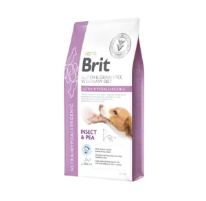 Brit GF Veterinary Diets Dog Ultra-Hypoallergenic sausas maistas šunims 2kg