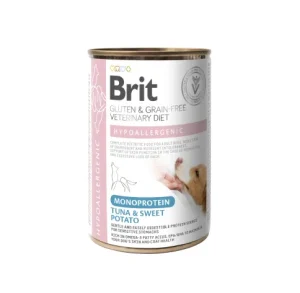 Brit GF Veterinary Diets konservai šunims Hypoallergenic Monoprotein Tuna 400g